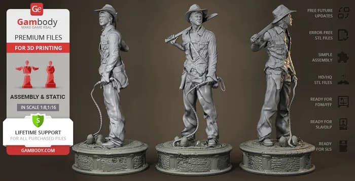 STL - indiana jones gambody