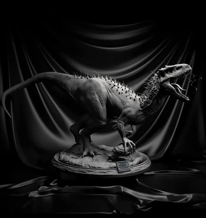 STL - indominus rex (v3d)