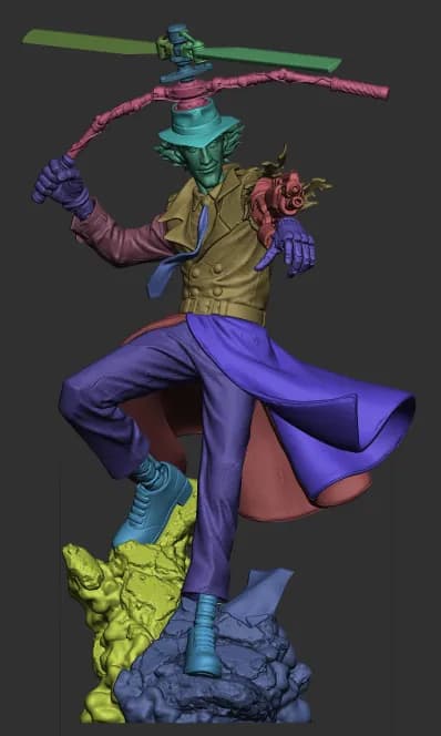 STL - Inspector Gadget con Rotor y Arma