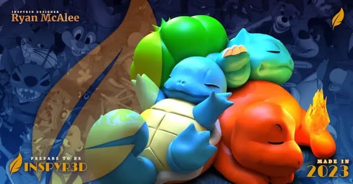 STL - inspyr3d sleeping starters