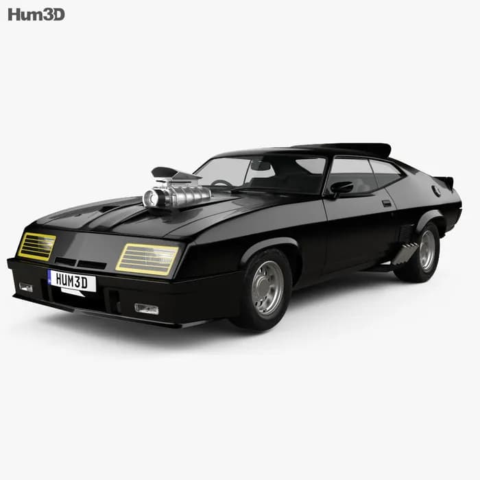 STL - Interceptor Ford Falcon Mad Max