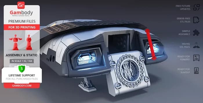 STL - interstellar ranger sbg render 3