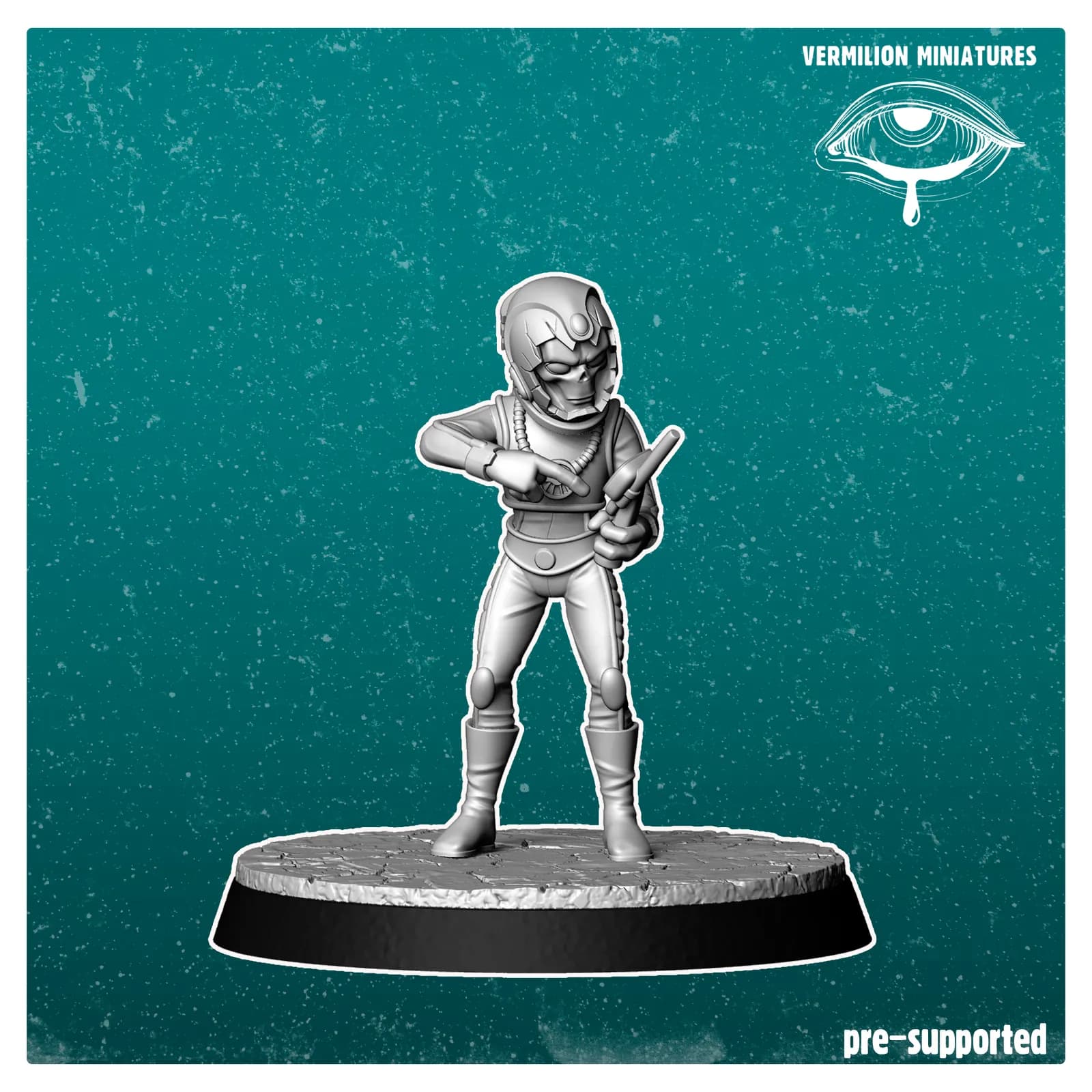 STL - Invaders de Vermilion render 3
