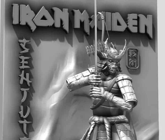 STL - iron maiden senjutsu