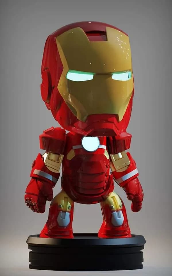 STL - iron man little
