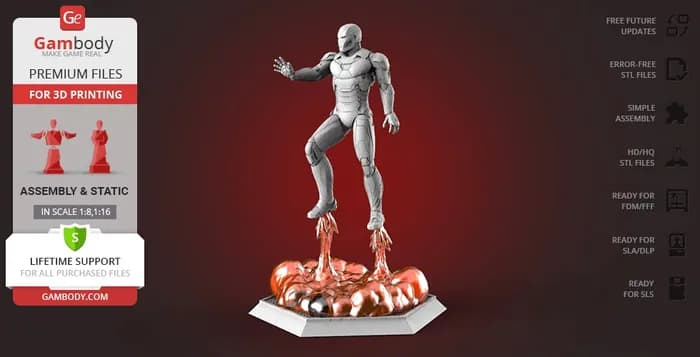 STL - iron man mark 46