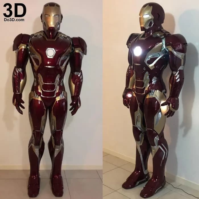STL - iron man mk85 stl full