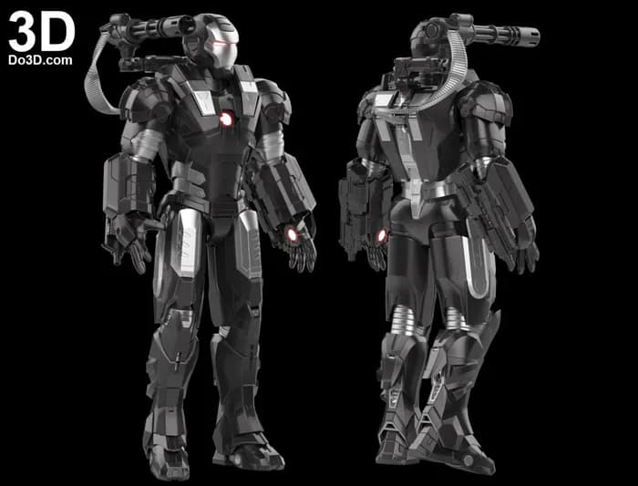 STL - iron man war machine