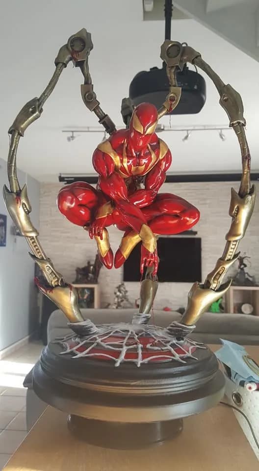 STL - iron spiderman