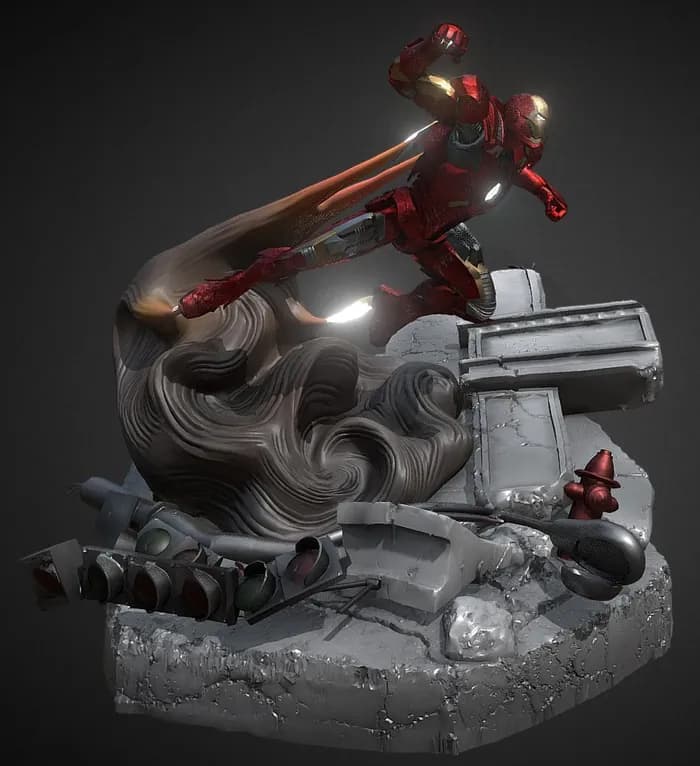 STL - ironman mark vii