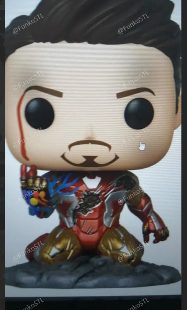 STL - ironman pop totem