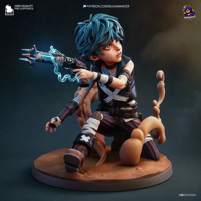 STL - Isha Jinx de Arcane