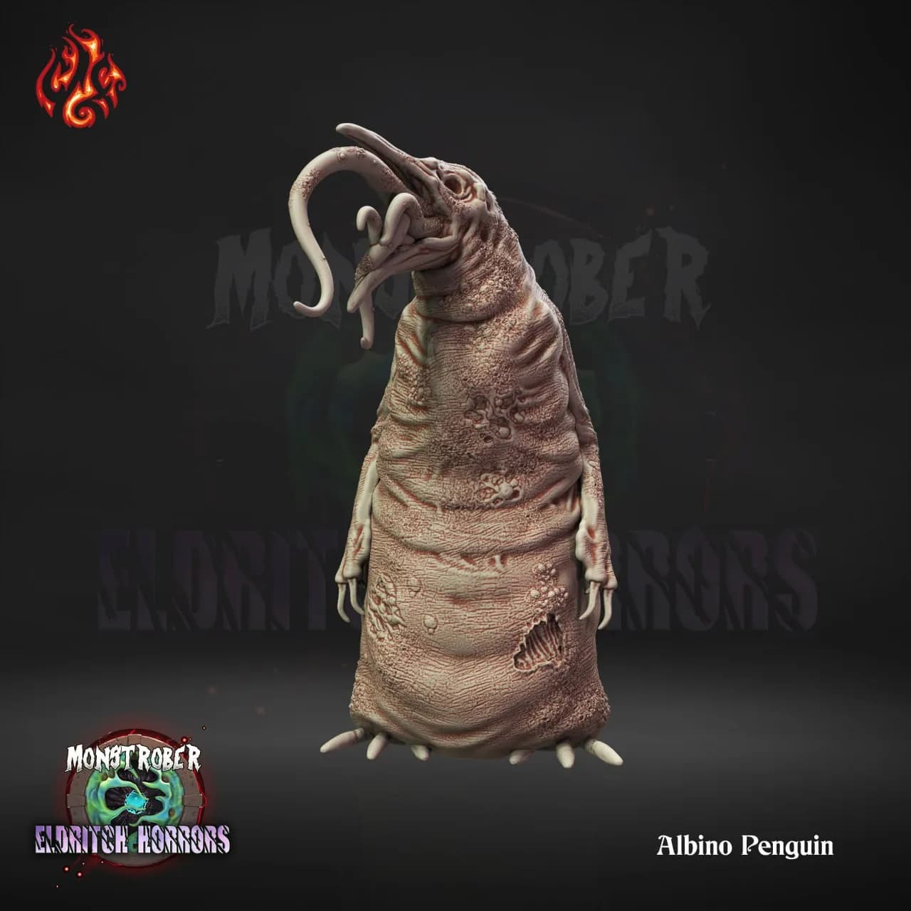 STL - Ithaqua Monstruo Albino Pingüino
