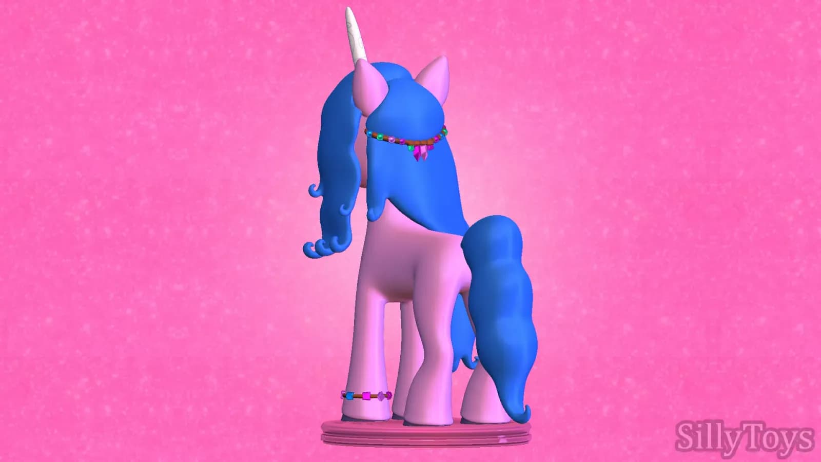 STL - Izzy Moonbow My Little Pony render 5