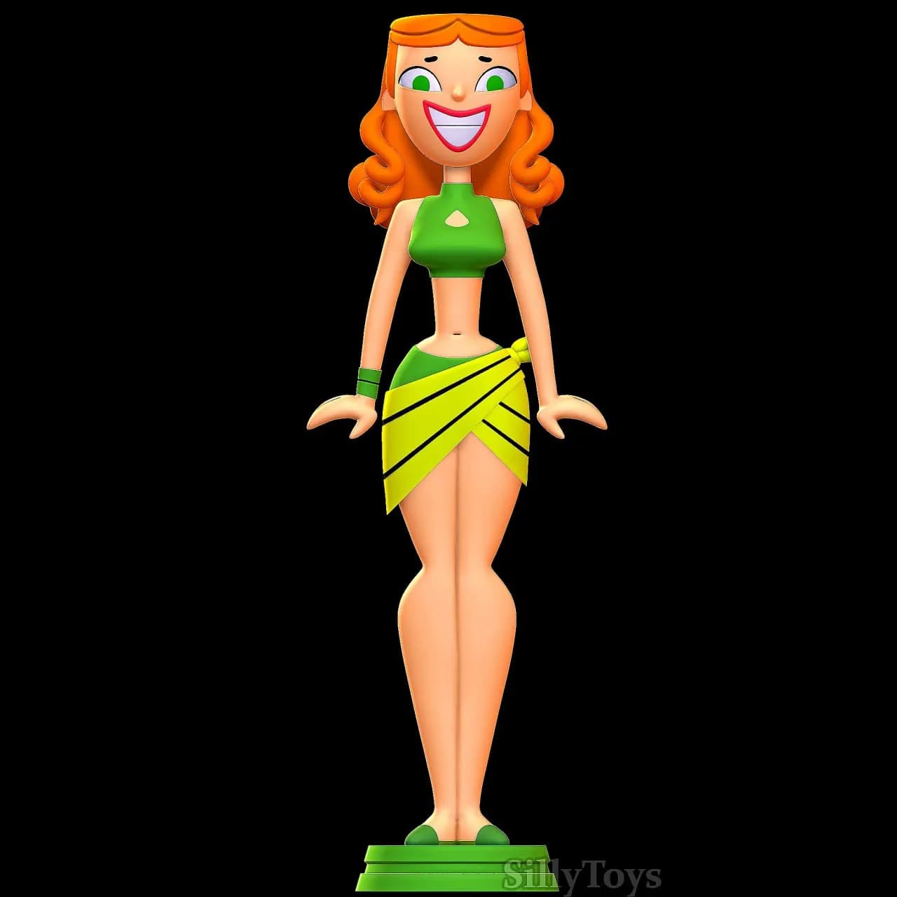 STL - Izzy Total Drama Figura