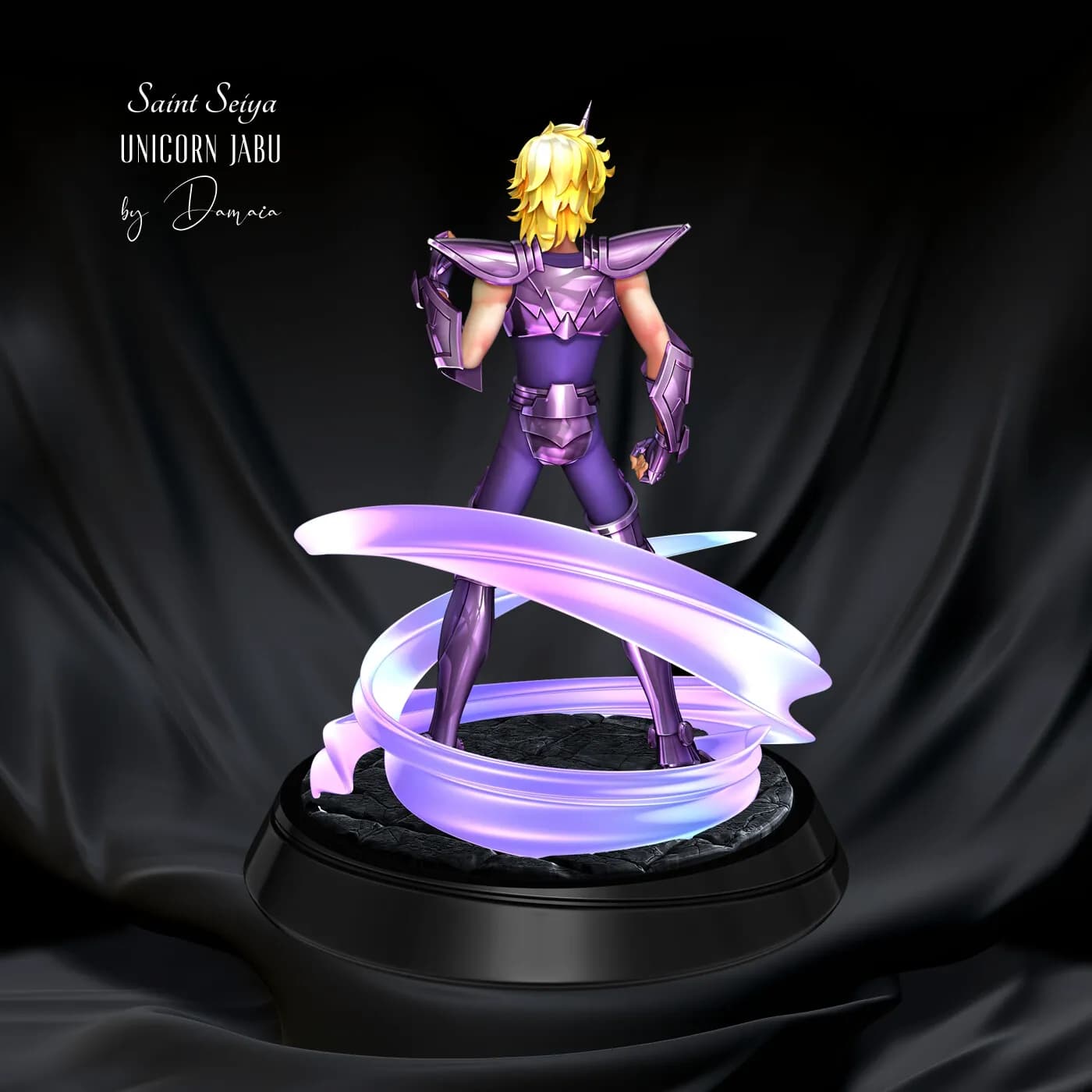 STL - Jabu de Unicornio Saint Seiya render 4