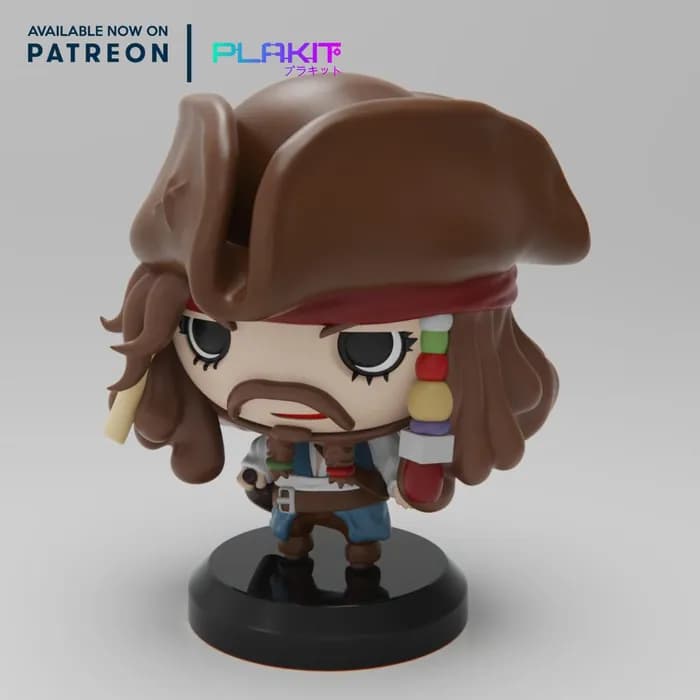 STL - jack sparrow