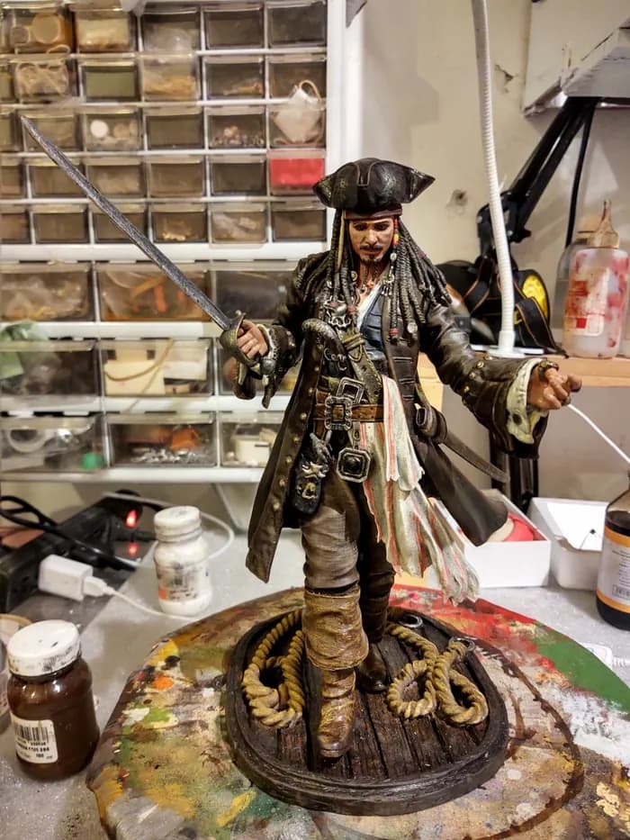 STL - jack sparrow gambody