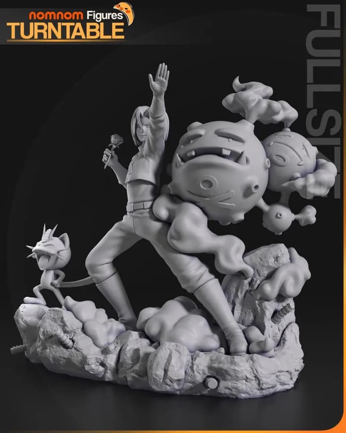 STL - james 178mm split render 2
