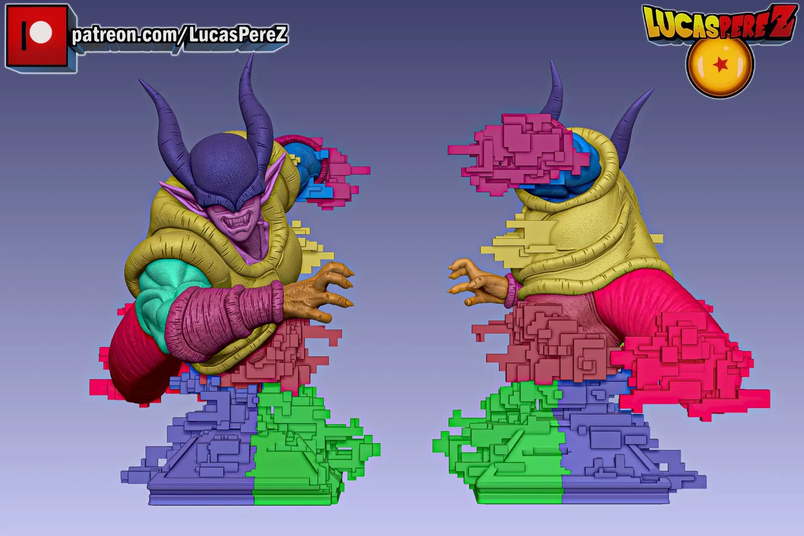 STL - Janemba Especial Busto render 3