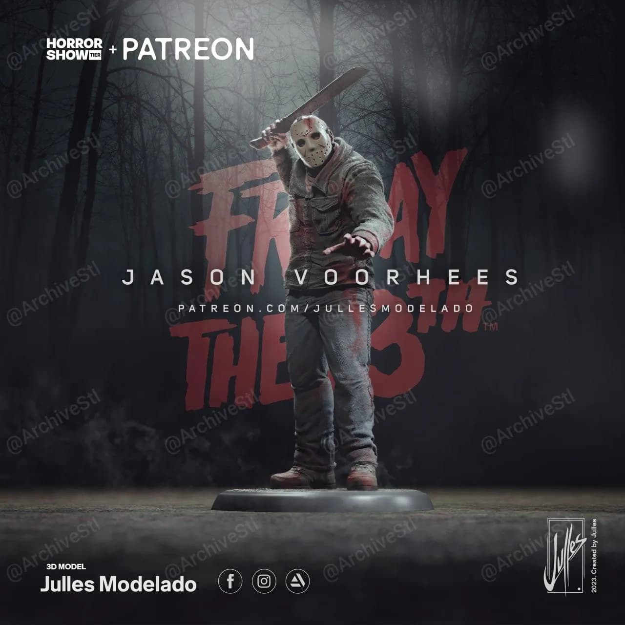 STL - Jason Voorhees Viernes 13