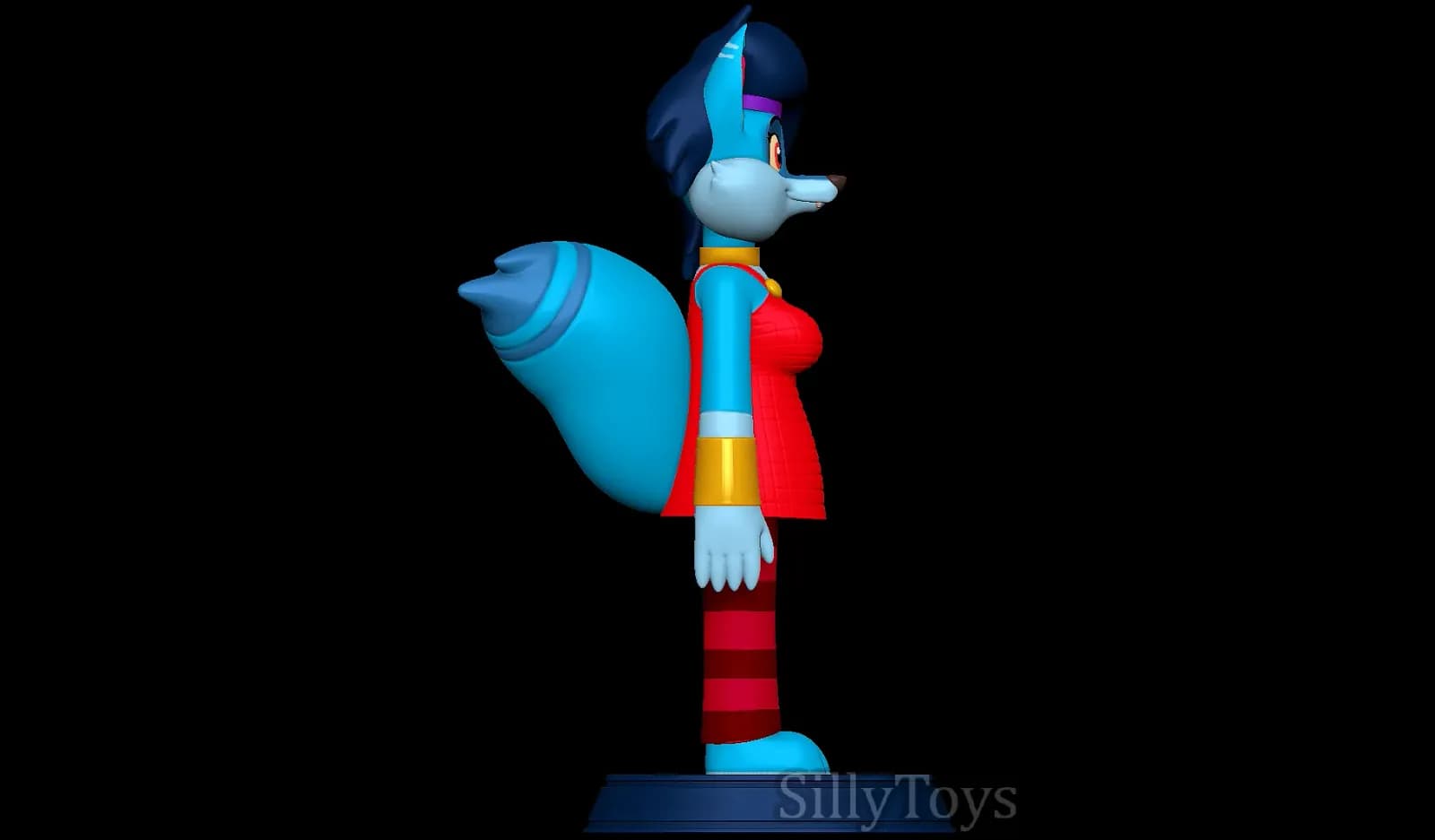 STL - Jay Jay Zoophobia SillyToys render 3
