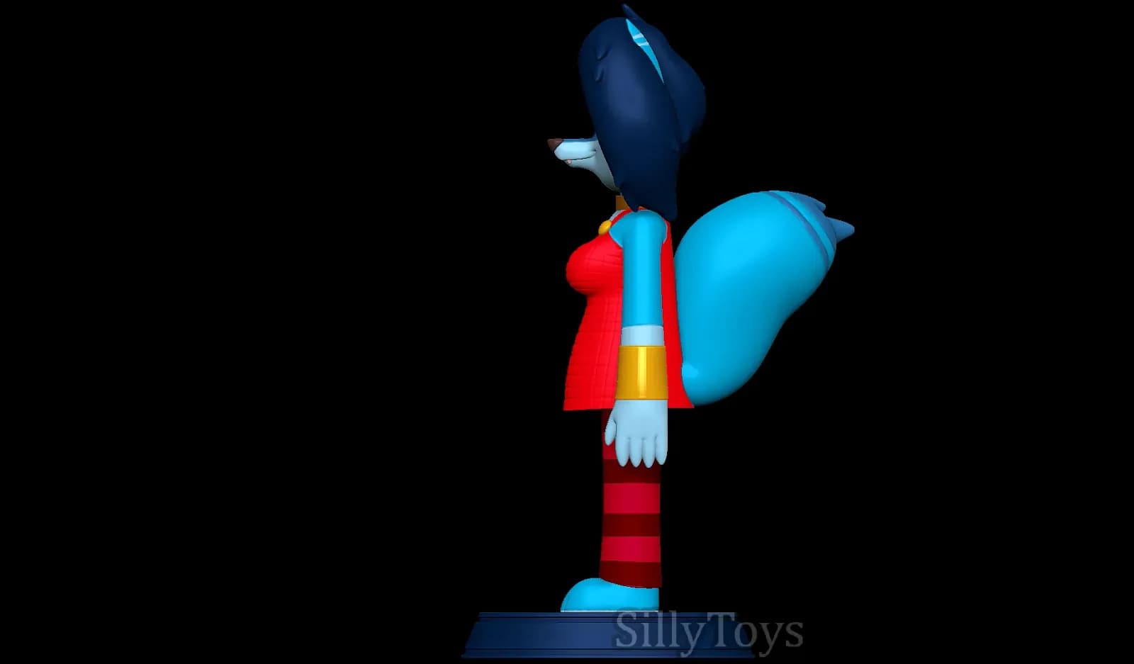 STL - Jay Jay Zoophobia SillyToys render 4