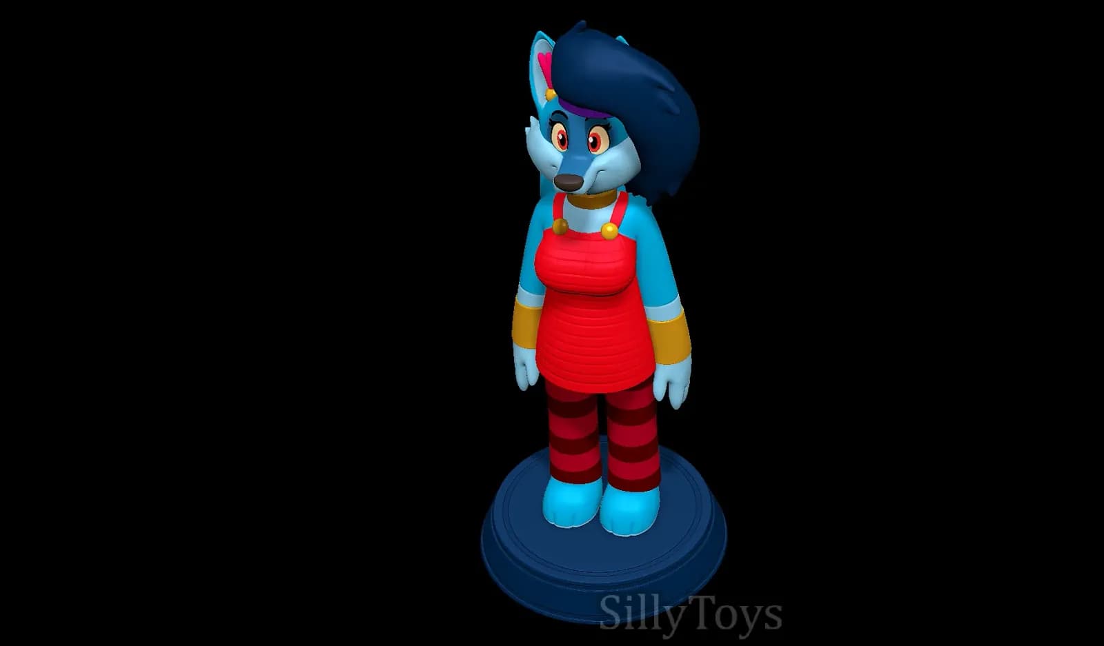 STL - Jay Jay Zoophobia SillyToys render 5