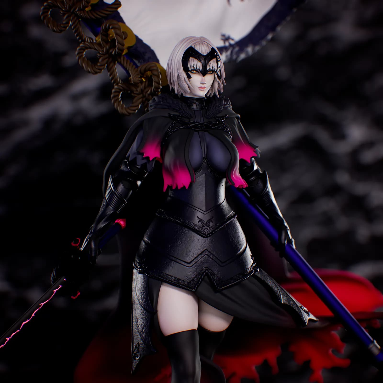 STL - Jeanne Alter figura de anime