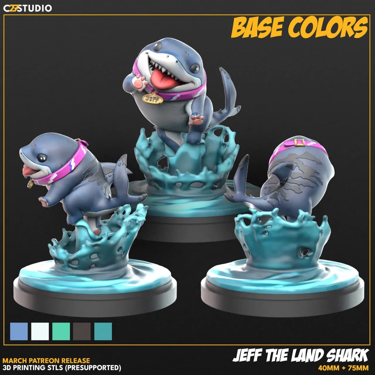 STL - Jeff el Tiburón Terrestre