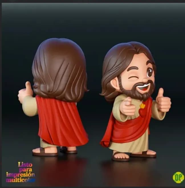 STL - jesús chibi