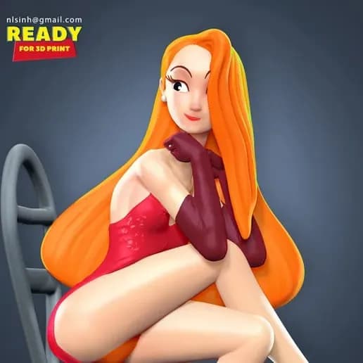 STL - jessica rabbit