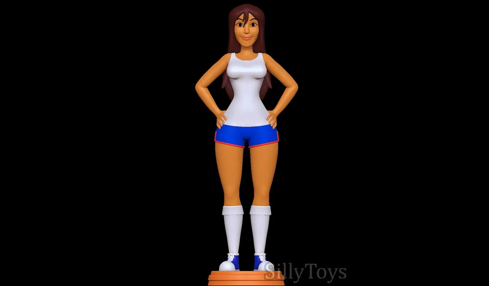 STL - Jessica Rabbit de Scooby Doo render 2