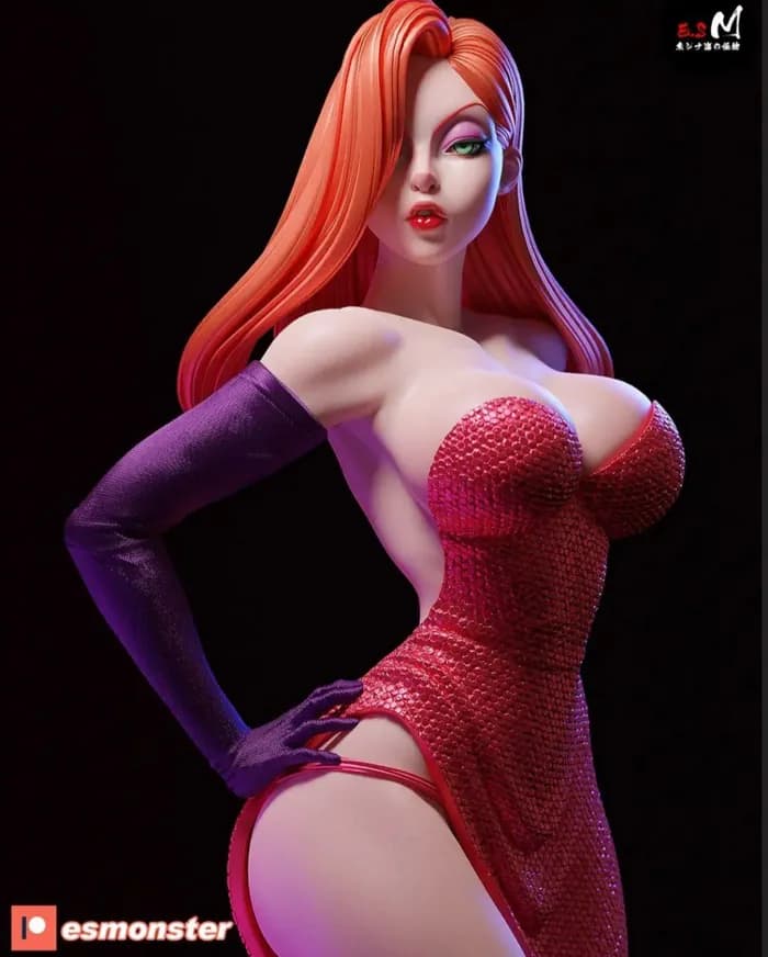 STL - Jessica Rabbit, La Rubia de Fuego