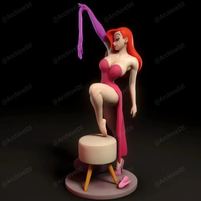 STL - jessica rabbit torrida minis