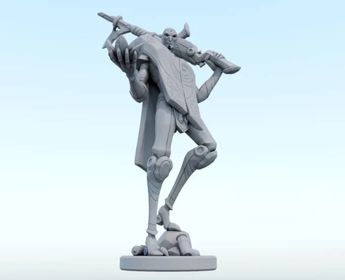 STL - jhin full part stl