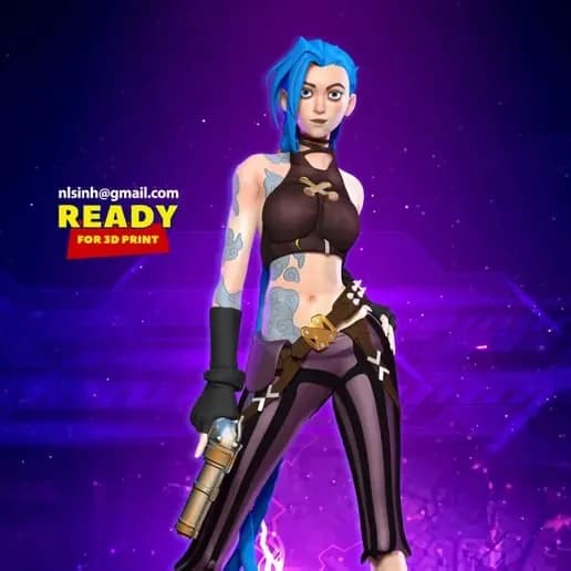 STL - jinx arcane