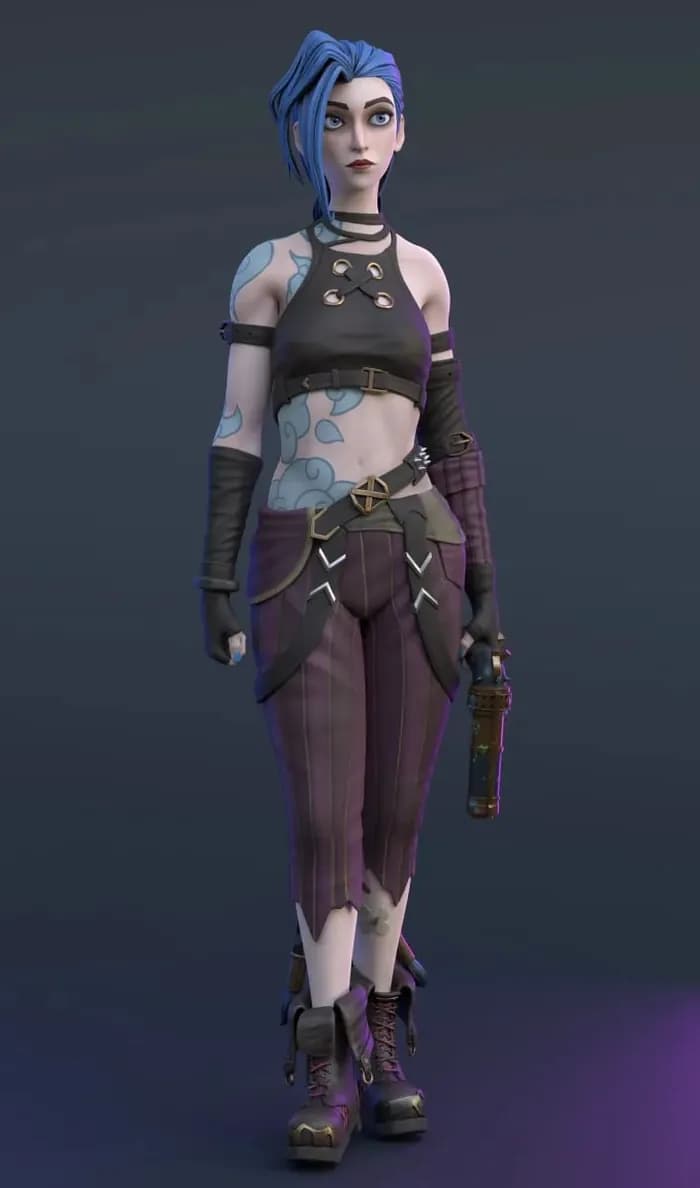 STL - jinx arcane