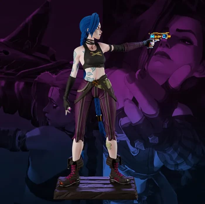 STL - jinx arcane gm3d