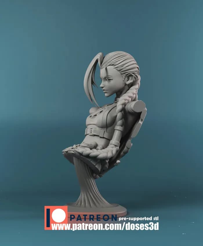 STL - jinx bust chitubox 2
