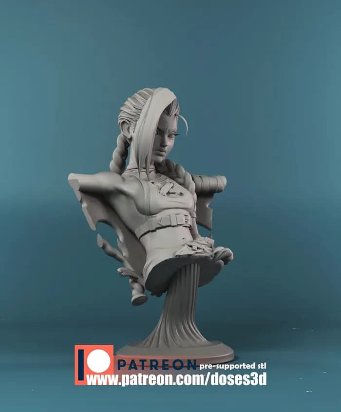 STL - jinx bust chitubox 2
