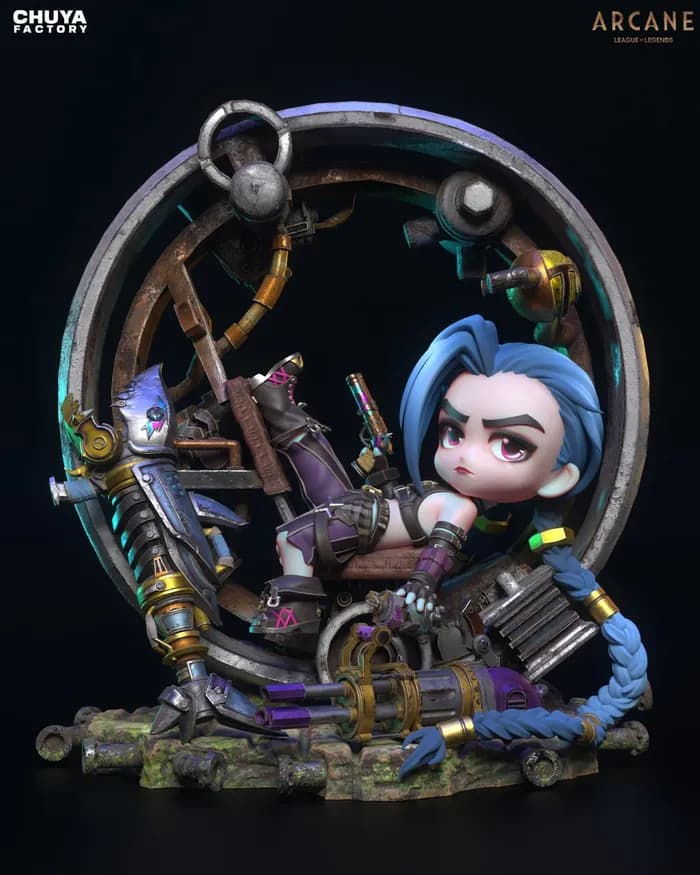 STL - jinx chibi 7