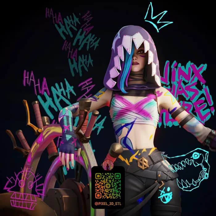 STL - Jinx de Arcane