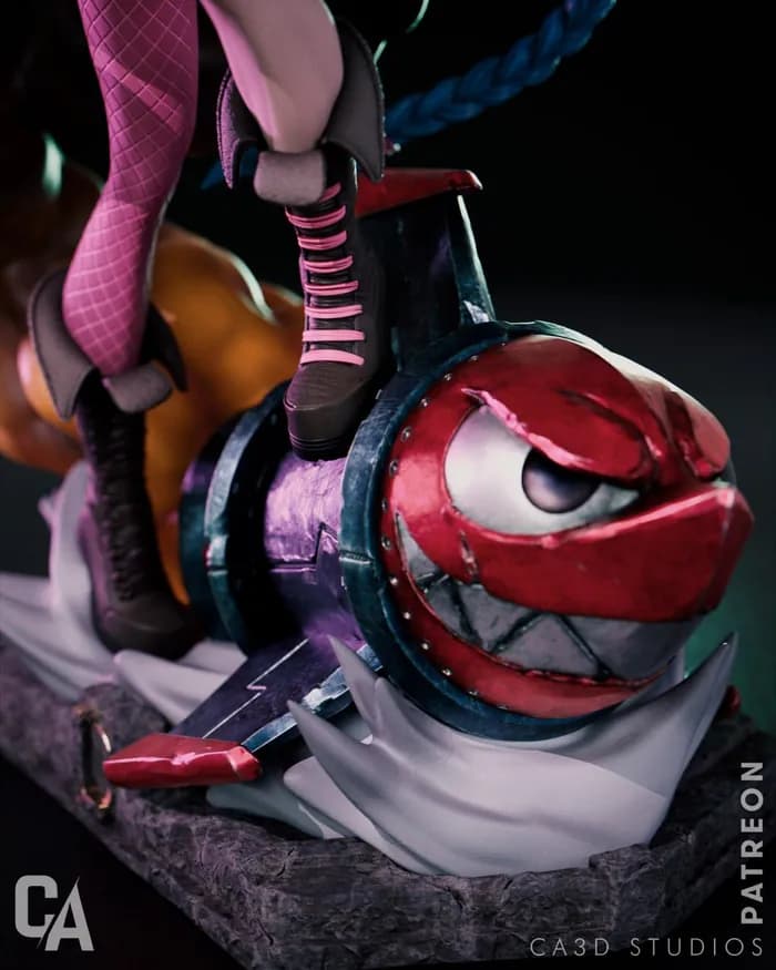 STL - jinx lol render 2