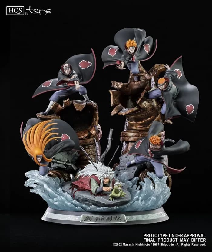 STL - jiraya s death akatsuki