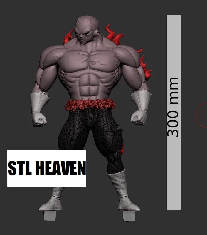 STL - Jiren Arise render 4