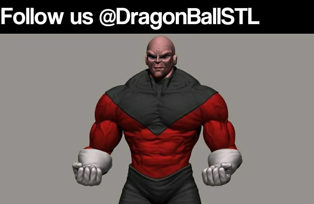 STL - Jiren Figura de Acción