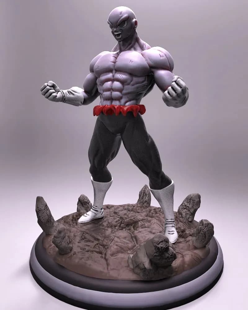 STL - Jiren figura de acción 2 render 2