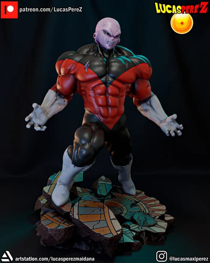 STL - jiren regular render 2