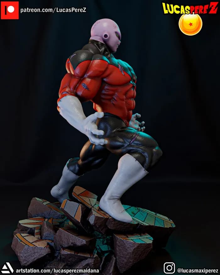 STL - jiren regular render 3